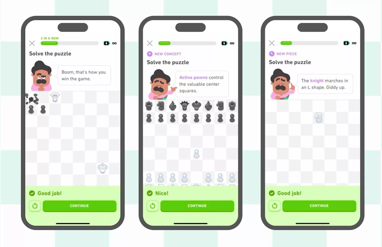 Duolingo will soon start offering chess lessons