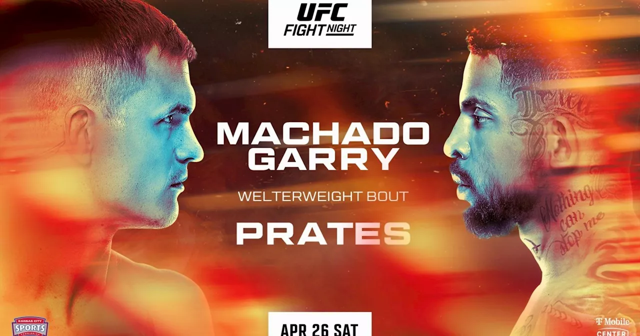 UFC Fight Night: Machado Garry vs Prates - Quando e dove vederla in tv e streaming