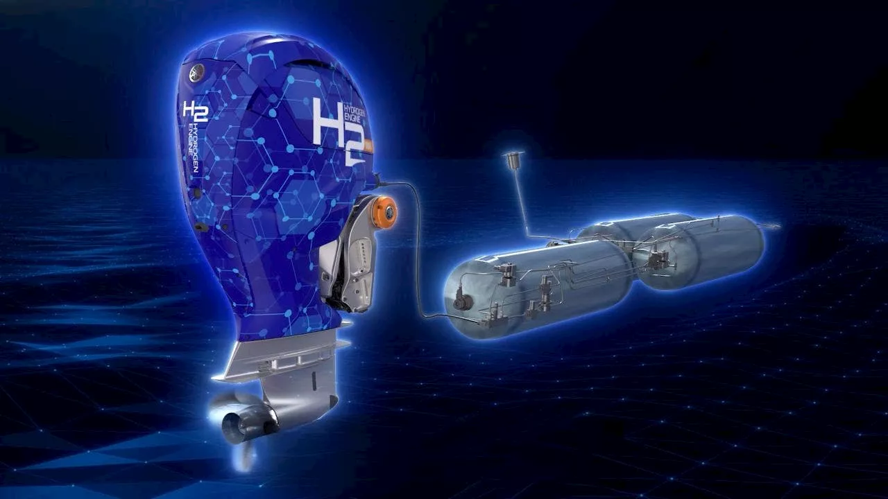Discover the world’s first hydrogen outboard engine-powered boat