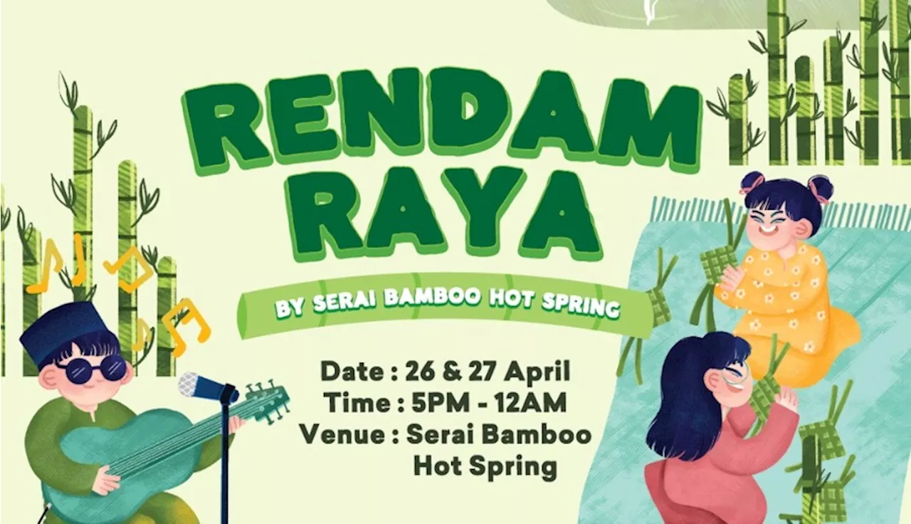 Bring Your Sarong And Hot Spring It Out At Rendam Raya