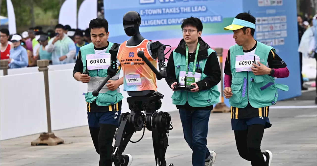 Robots Run Half-Marathon & Get Absolutely Smoked by Humans