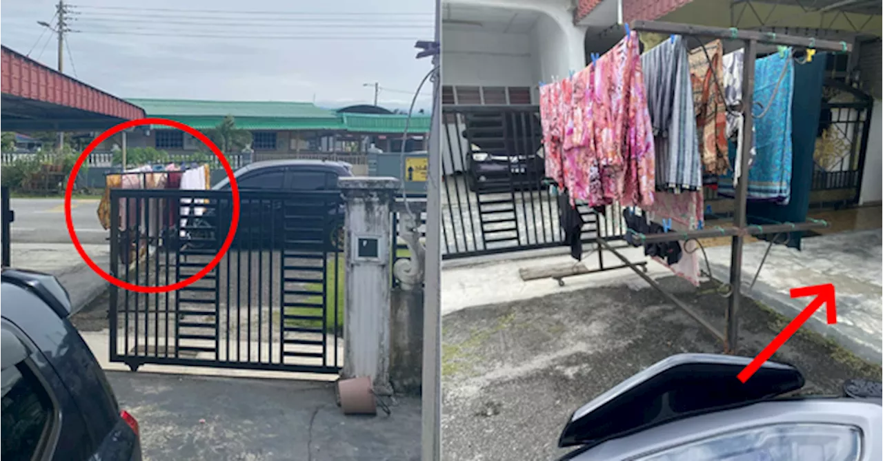 'Neighbour From Hell' — M'sian Upset Over Neighbour's Laundry Blocking Their House