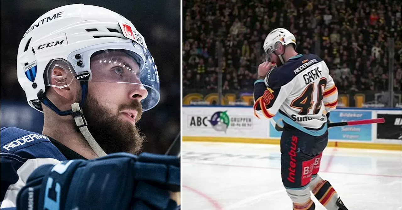 Ishockey: AIK-publiken buade ut Djurgårdens Albin Grewe efter tröjkyssen