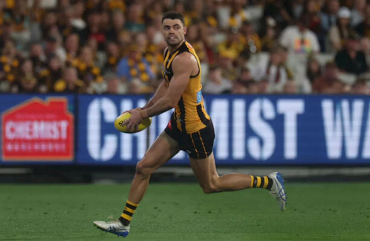 Conor Nash in line for ban after hit in Hawthorn-Geelong AFL game