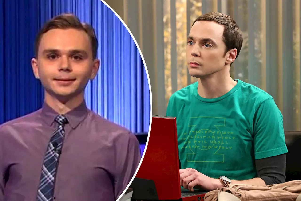 'Jeopardy!' champion Liam Starnes called look-alike of 'Big Bang Theory' character
