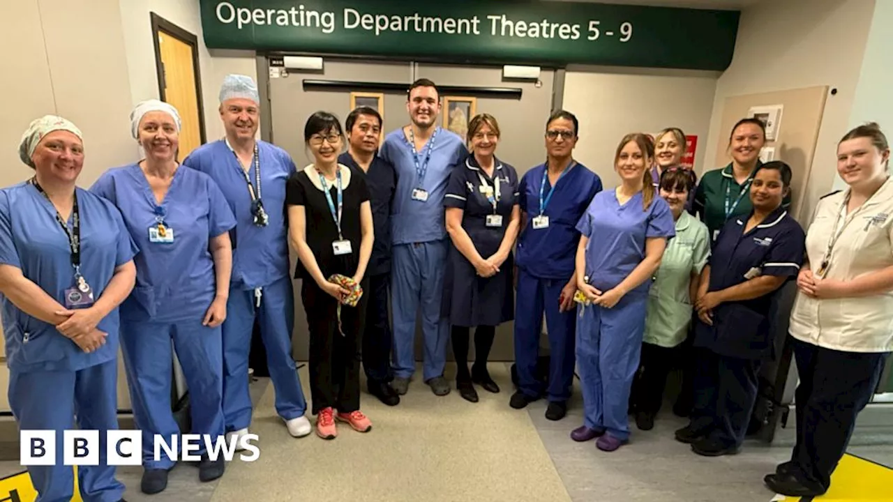 Lancashire surgeons celebrate 1,000th robotic prostate surgery