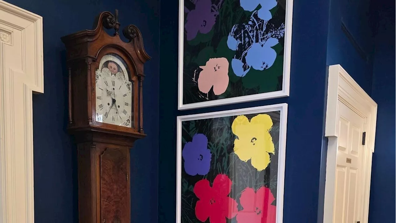  Photos show artifacts from Governor's Residence before arson
