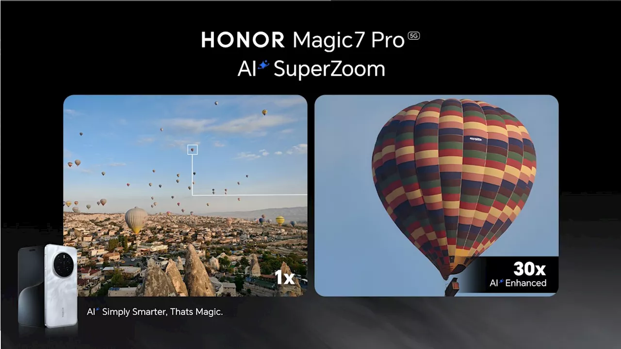 HONOR revolutionizes mobile photography with AI-driven camera system on the HONOR Magic7 Pro