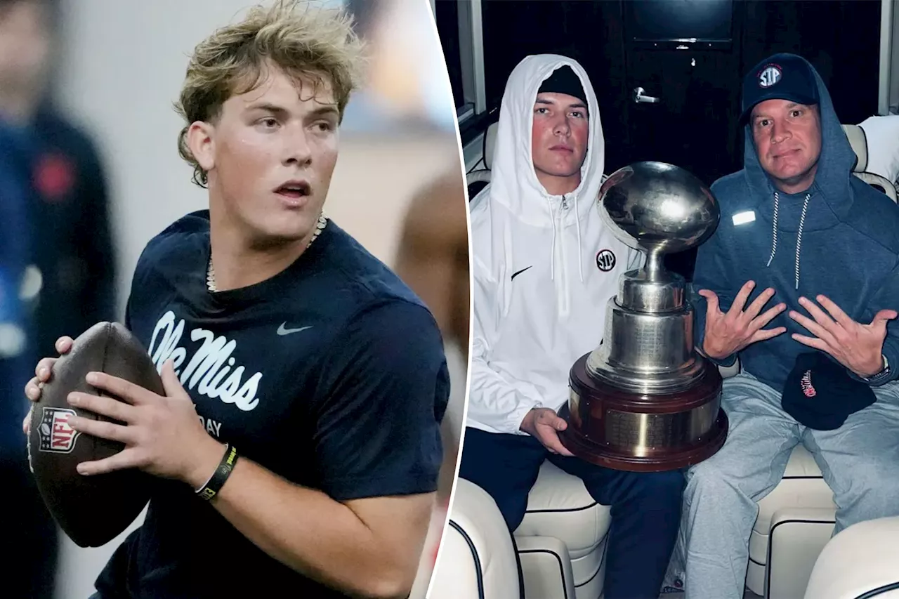 Jaxson Dart welcomes Giants possibility after 'rollercoaster' Lane Kiffin experience: 'Win Super Bowls'