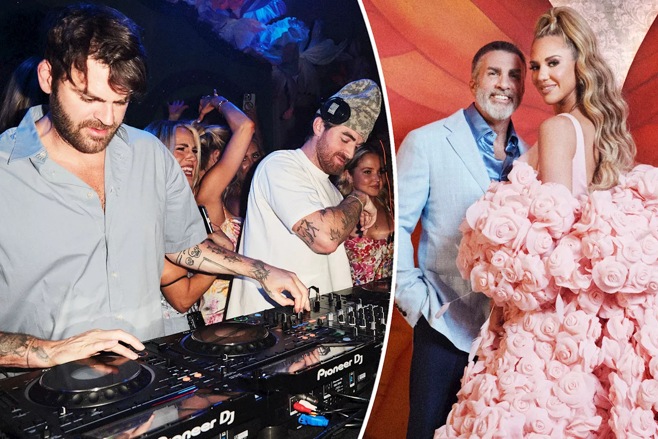 The Chainsmokers perform at 'Dancing Queen' star Marcella Raneri's extravagant engagement party