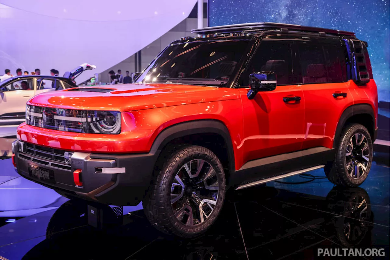 Geely Galaxy Cruiser debuts in Shanghai with rugged 4×4 looks, PHEV powertrain