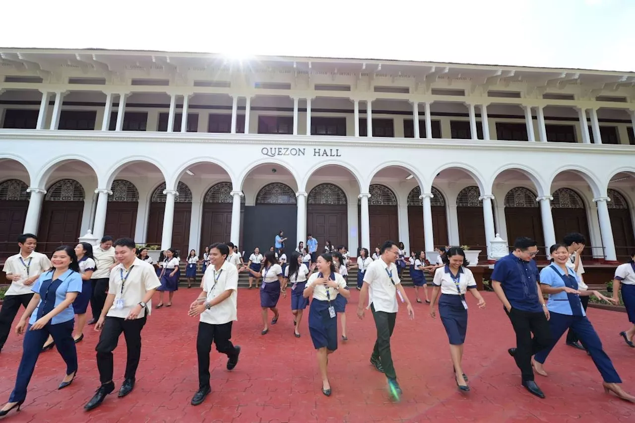 SM restores West Visayas U's Quezon Hall