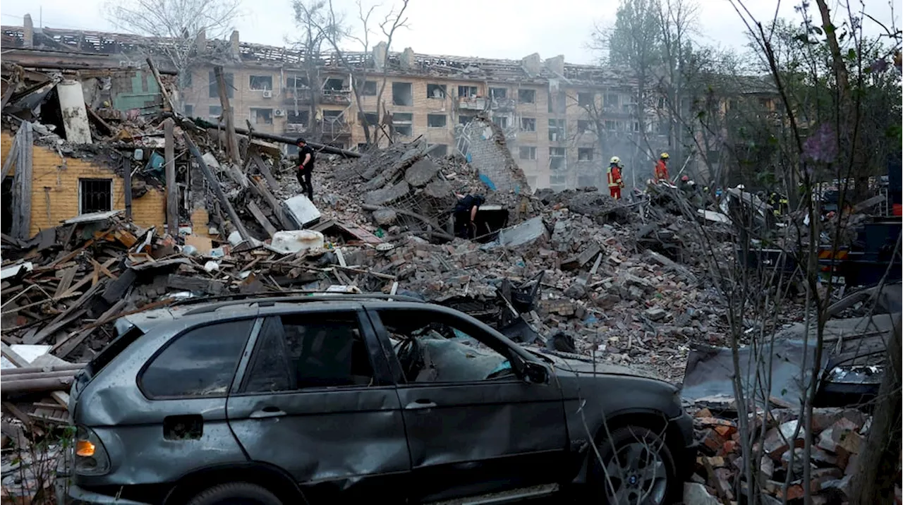 Un masivo ataque ruso a Kiev con misiles y drones dejó al menos nueve muertos y más de 70 heridos