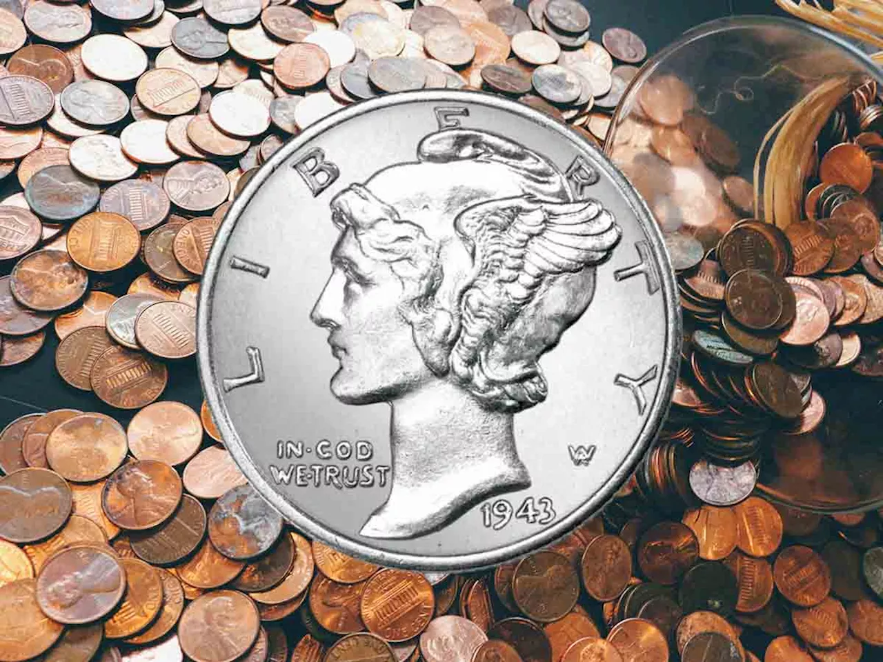 Con diez centavos podrías ganar miles dólares: conoce la moneda Winged Liberty Head