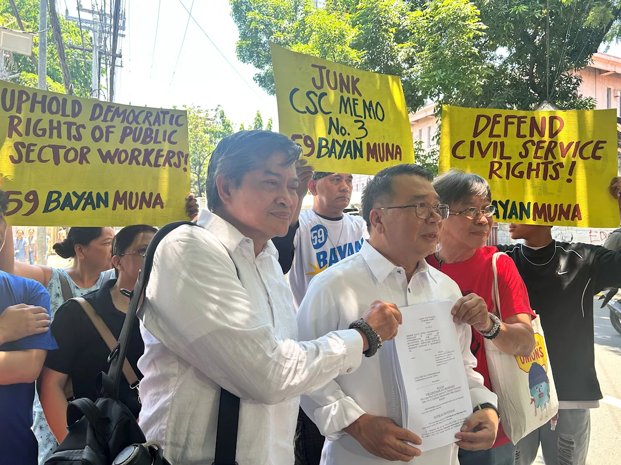 SC asked to declare CSC memo on partisan activities unconstitutional