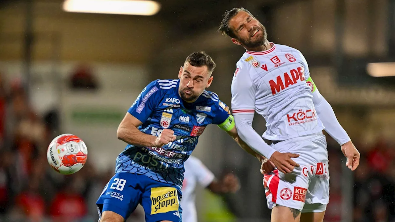 Qualifikationsgruppe - Hartberg und der GAK mit umkämpften Remis