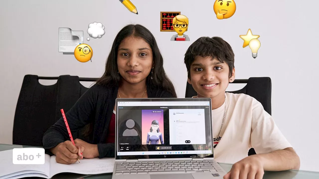 Ein Roboter als Nachhilfelehrerin: Wie eine KI Kindern das Rechnen beibringt