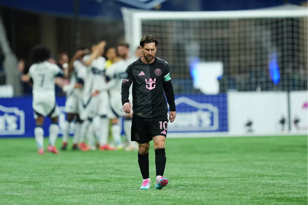 Lionel Messi’s Inter Miami suffer 2-0 defeat to Vancouver Whitecaps in Concacaf semi-final