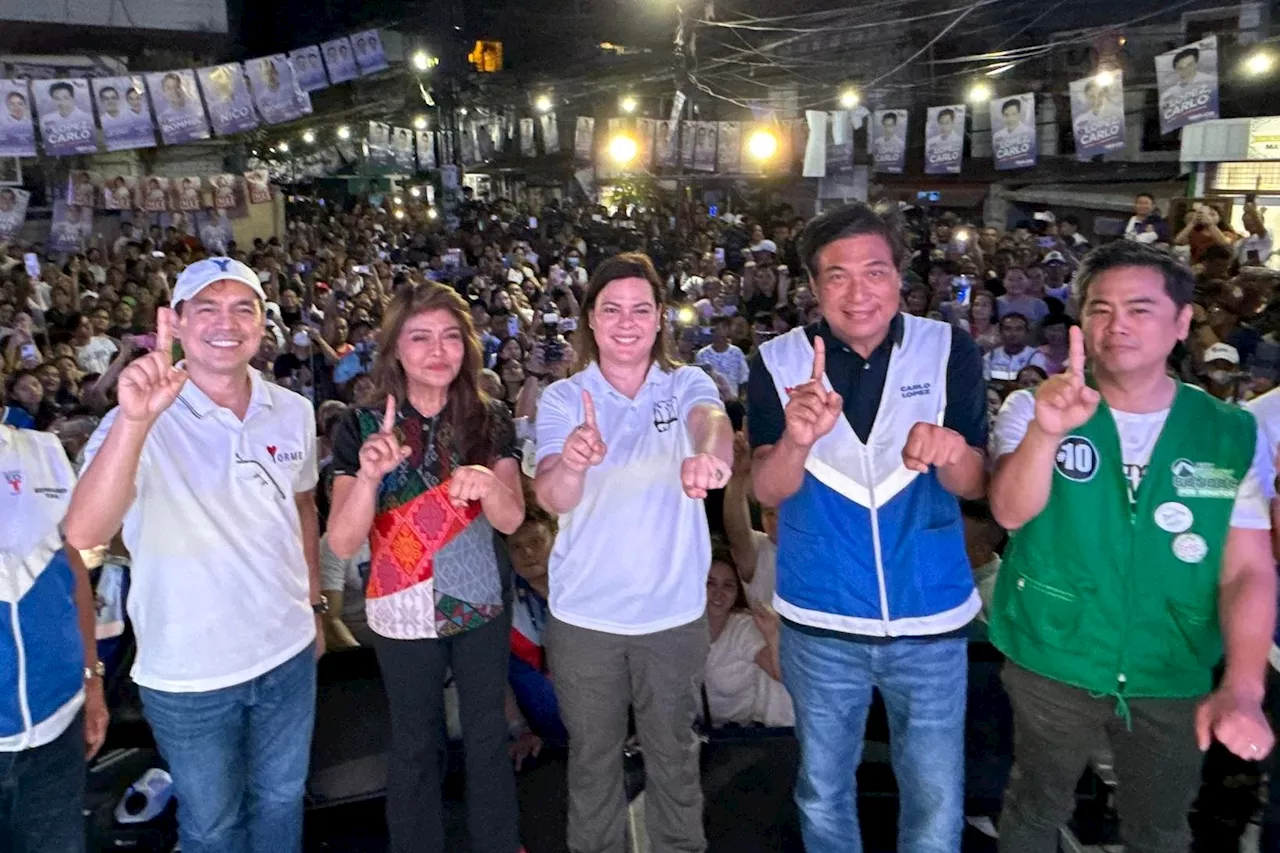 Sara Duterte backs Isko Moreno’s comeback bid in Manila