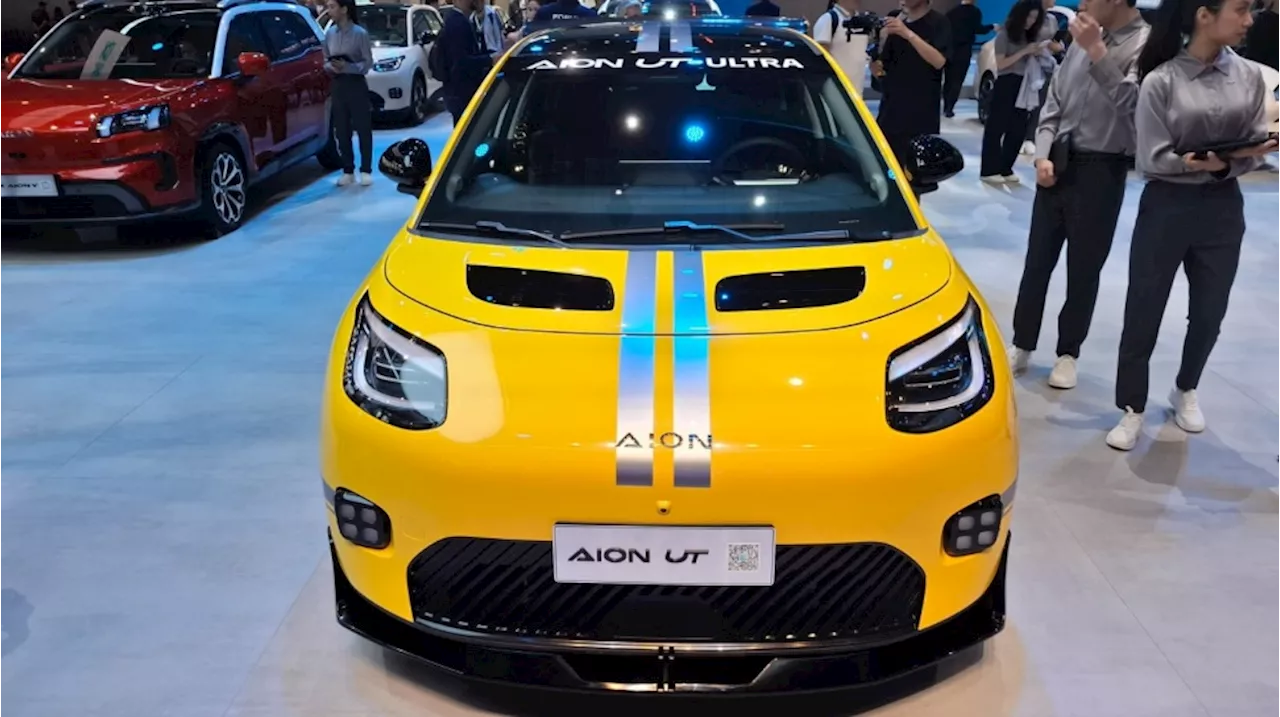 Tampilan Sporty AION UT dengan Sentuhan Modifikasi Mejeng di Shanghai Auto Show 2025