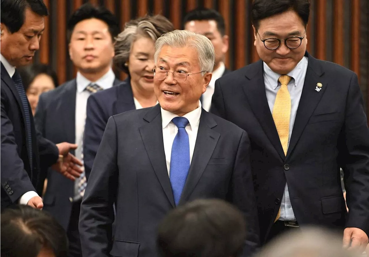 South Korea's Moon calls bribery charges 'political'