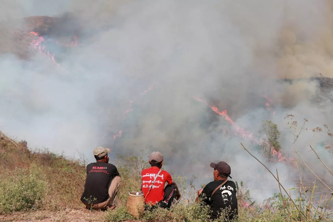 Tradition stokes pollution at Myanmar 'slash and burn' festival