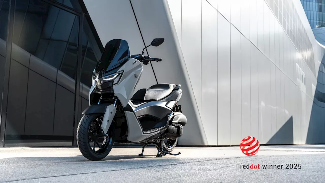 Yamaha NMax 125 Tech Max wins prestigious Red Dot Award