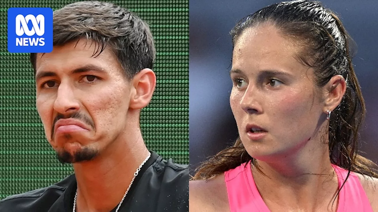 Alexei Popyrin and Chris O'Connell out of the Madrid Open, Daria Kasatkina wins through