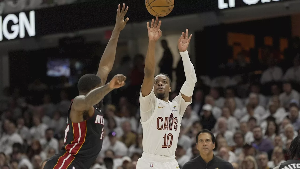 Cavs rule Darius Garland out for Game 3 against Heat with sprained toe