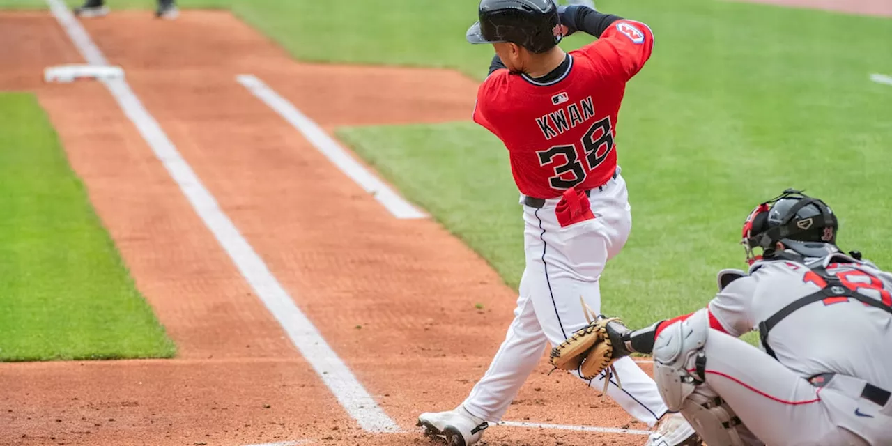 Steven Kwan’s 6th-inning single lifts Guardians over Red Sox 5-4 in doubleheader opener