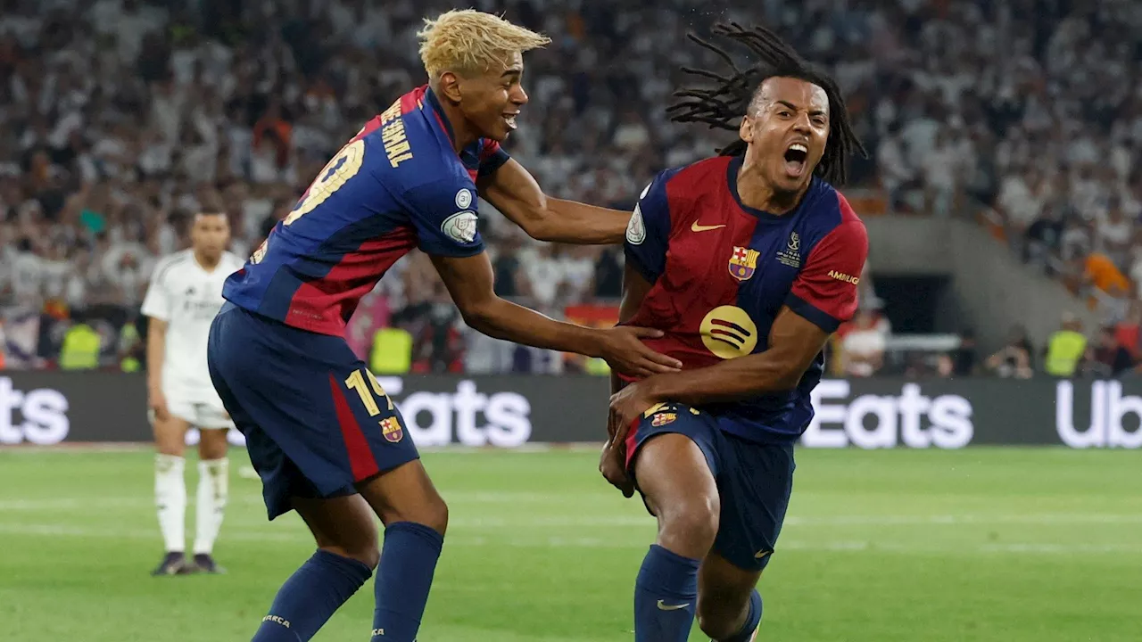 Finale di Coppa del Re, Barcellona-Real Madrid 3-2 d.t.s.: decide Koundé nel secondo tempo supplementare, trionfo Blaugrana