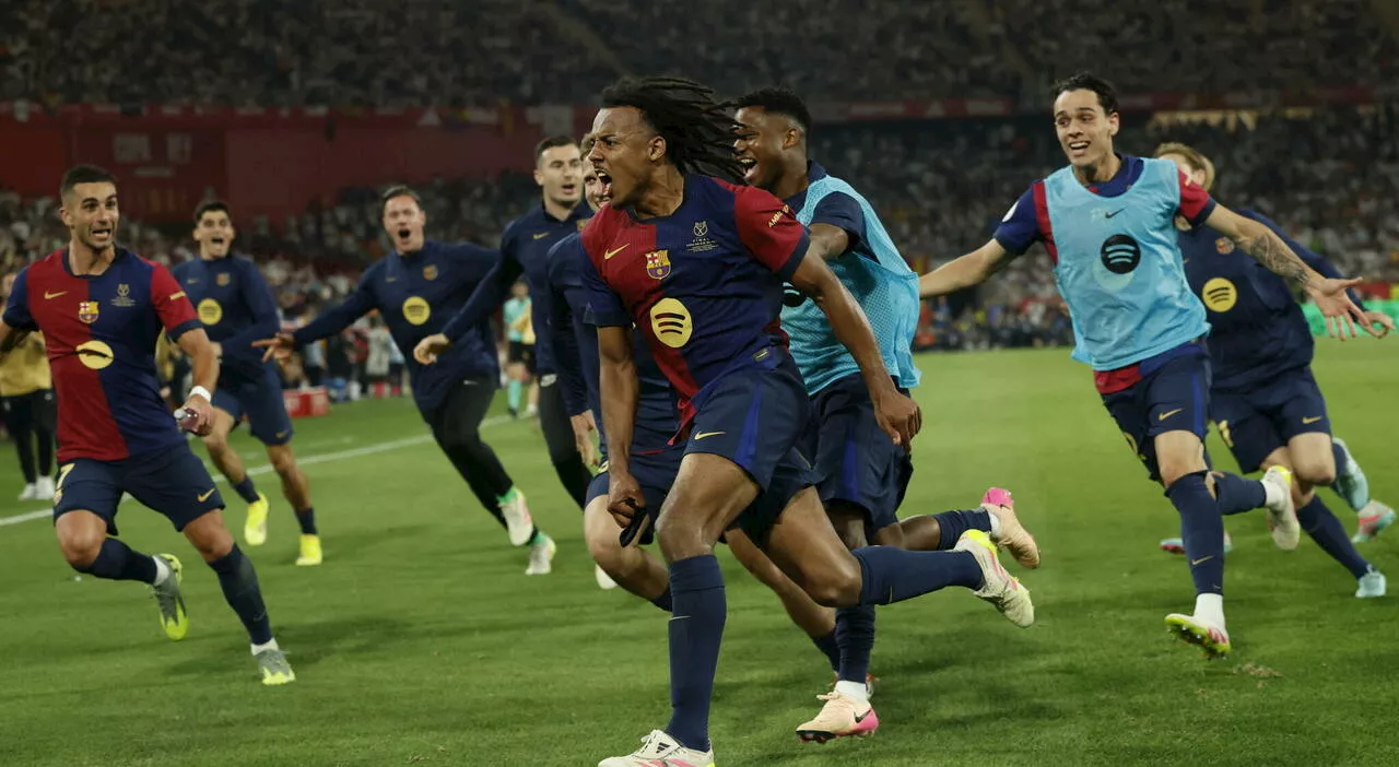 Barcellona-Real Madrid 3-2: i blaugrana vincono la Coppa del Re, decisivi Ferran Torres e Koundé