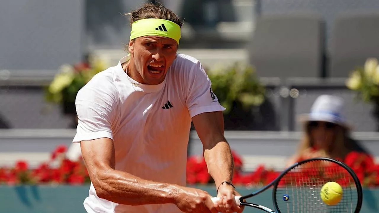 Souveräner Auftakt: Alexaner Zverev in Madrid in Runde drei