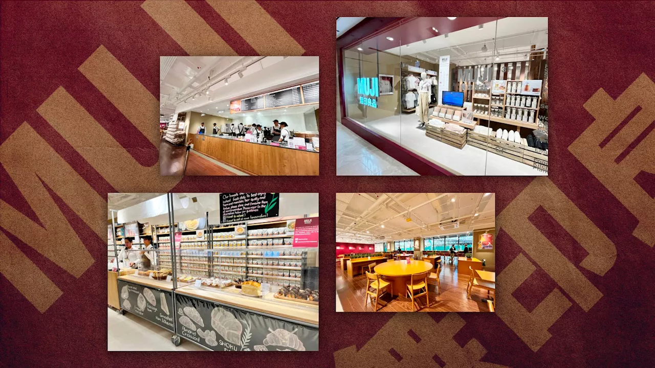 With 3 levels and a bakery, MUJI’s first flagship branch is the Philippines’ largest yet