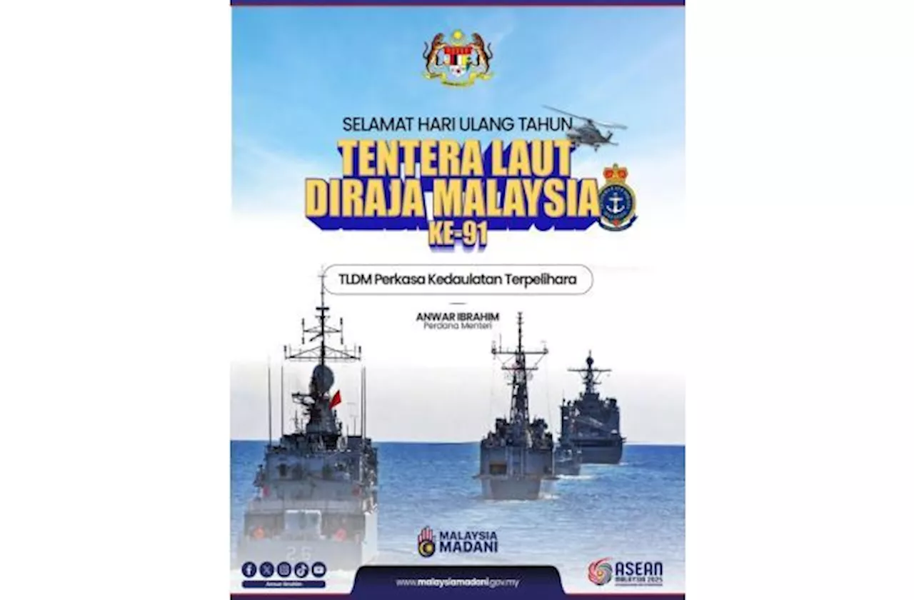Anwar thanks Navy for service, sacrifice ahead of 91st anniversary