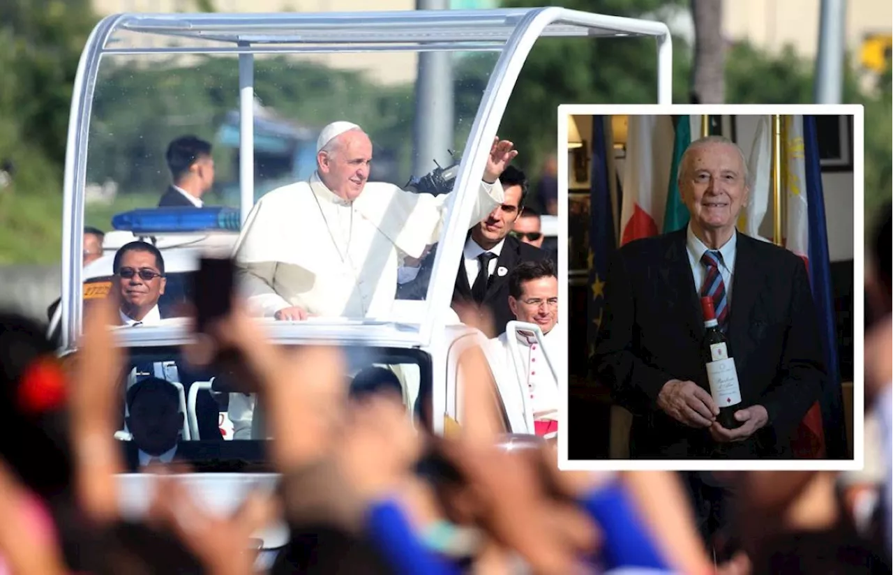 Emilio Mina — the Italian in the Philippines who honored Pope Francis with wine from his homeland