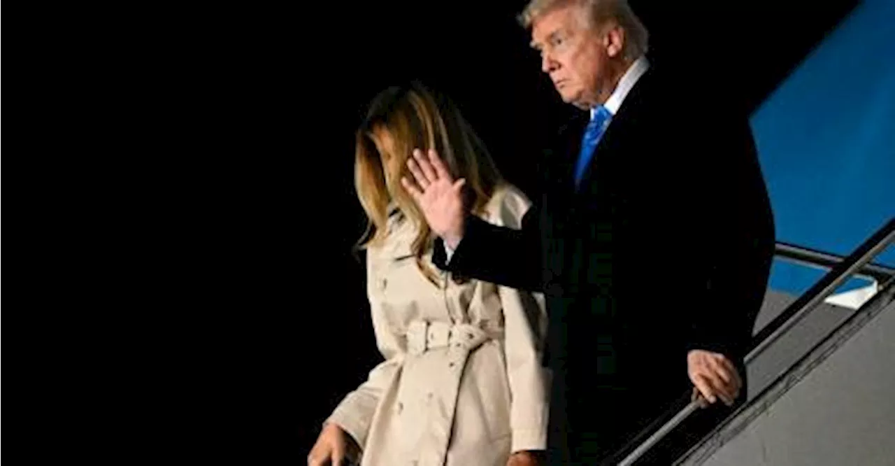 Trump in Rome for pope funeral in first foreign trip of new term