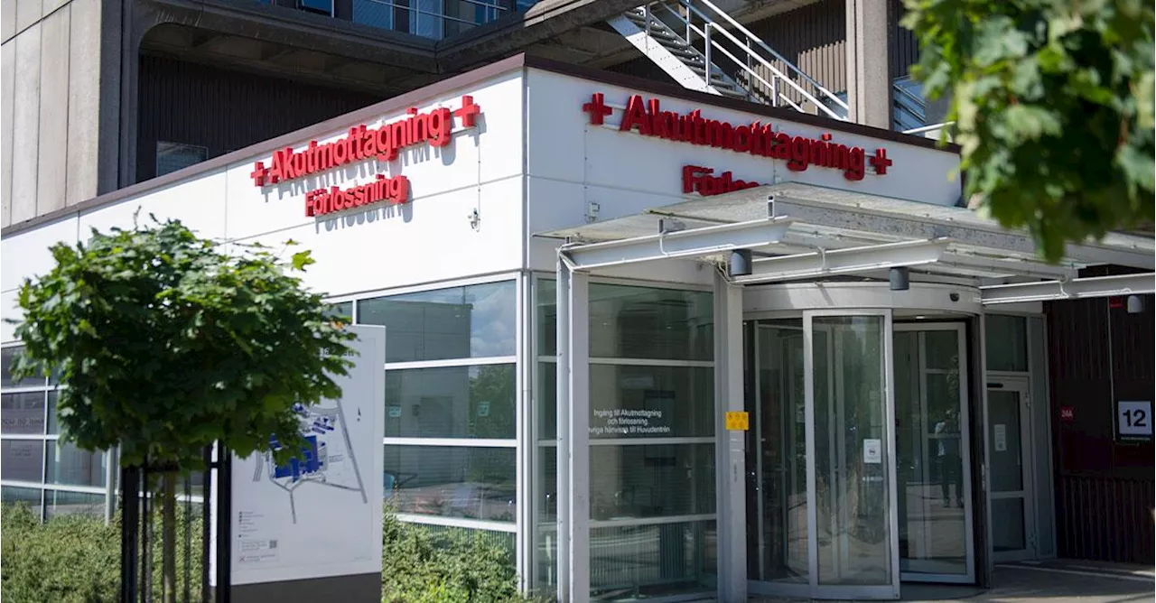 Bråk på akuten i Helsingborg – kastas stolar