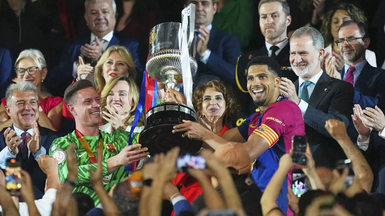 Barcelona beats Real Madrid in extra time to win Copa del Rey final