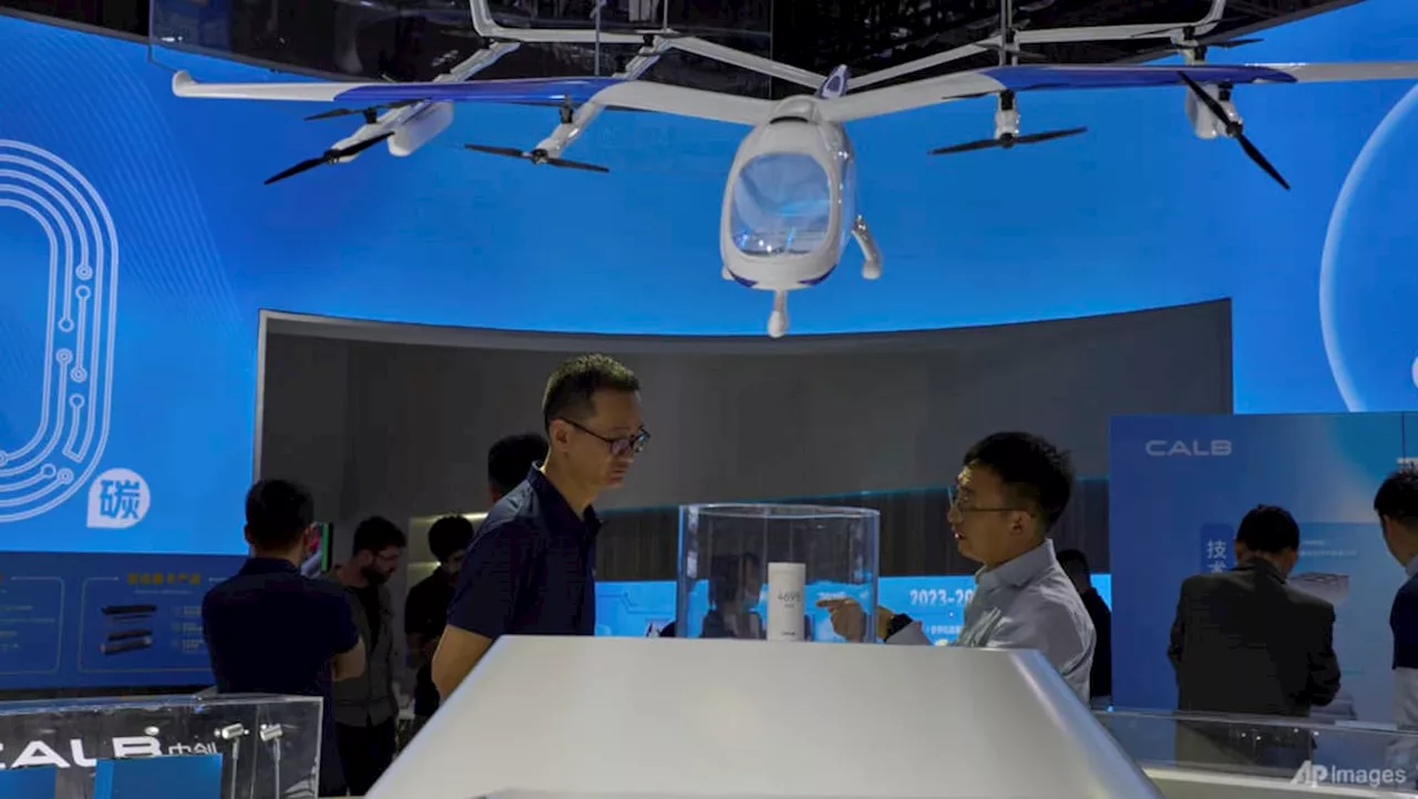 Screens, drones, massages: Shanghai flaunts the future of cars