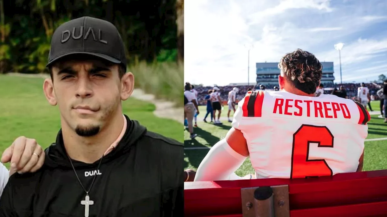 El colombiano Xavier Restrepo es firmado por franquicia de NFL y rompe en llanto con su familia: conmovedor video