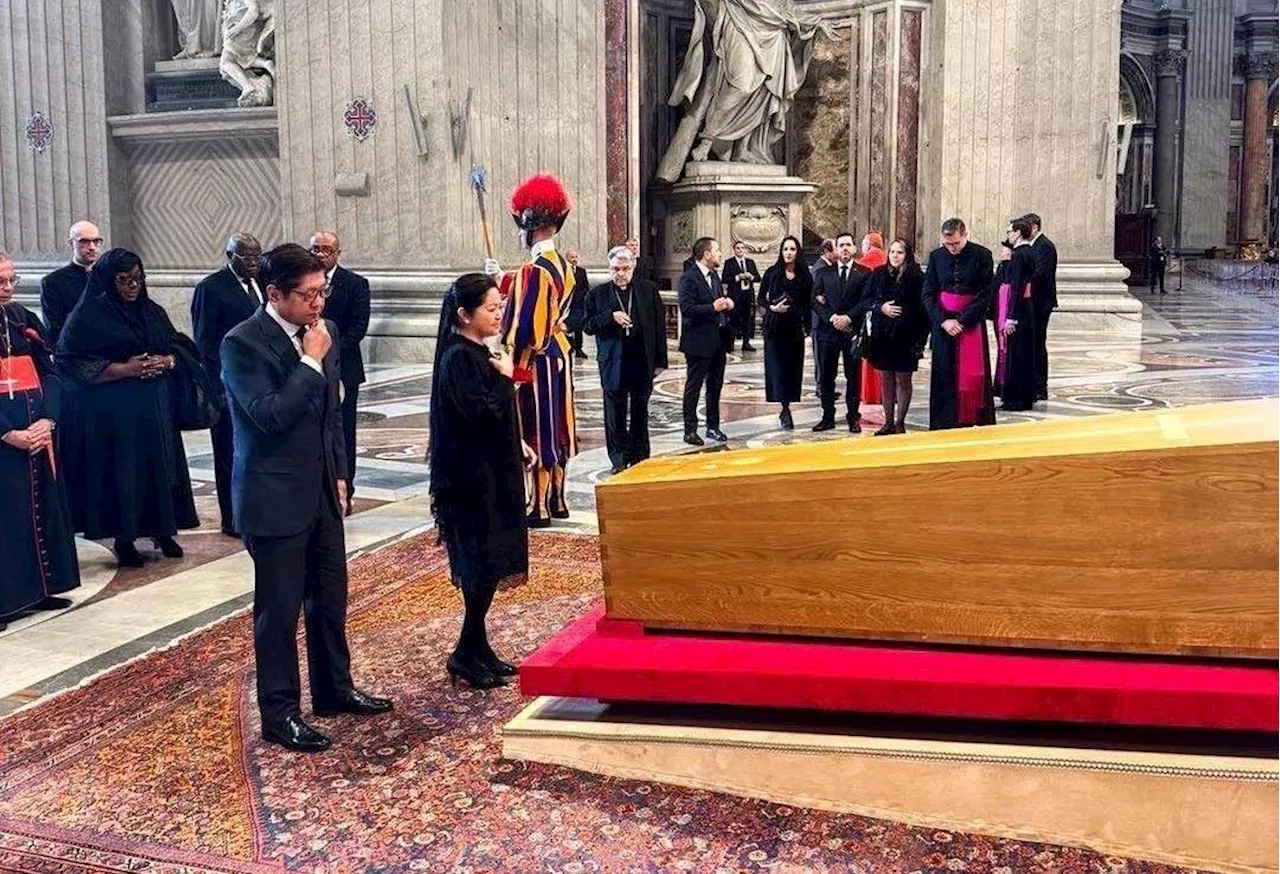 Marcos says he attended Pope Francis' funeral to show PH's deep respect