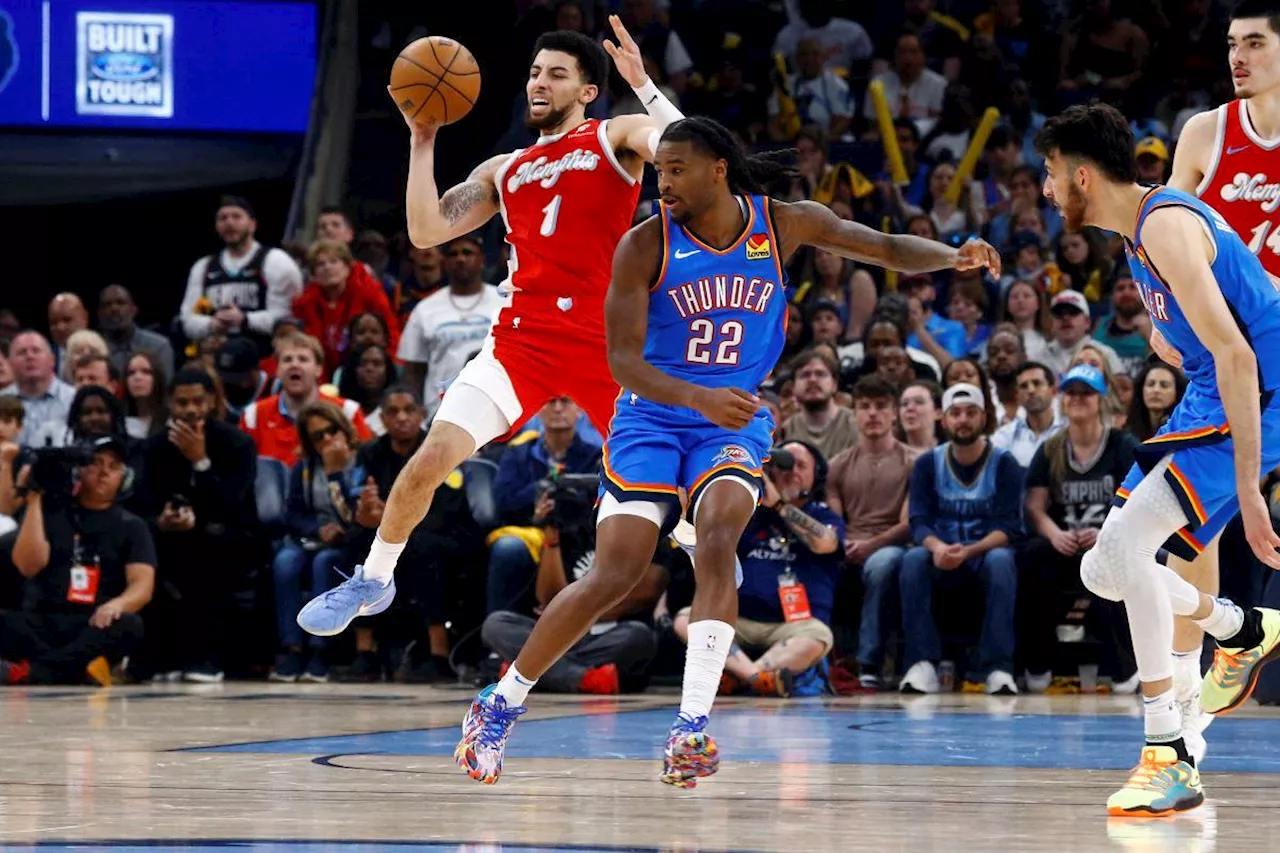 NBA: Shai Gilgeous-Alexander, Thunder close out Grizzlies in 4-0 sweep
