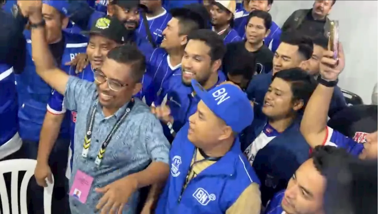 BN declares victory in Ayer Kuning after scoring over 50pc votes in unofficial count