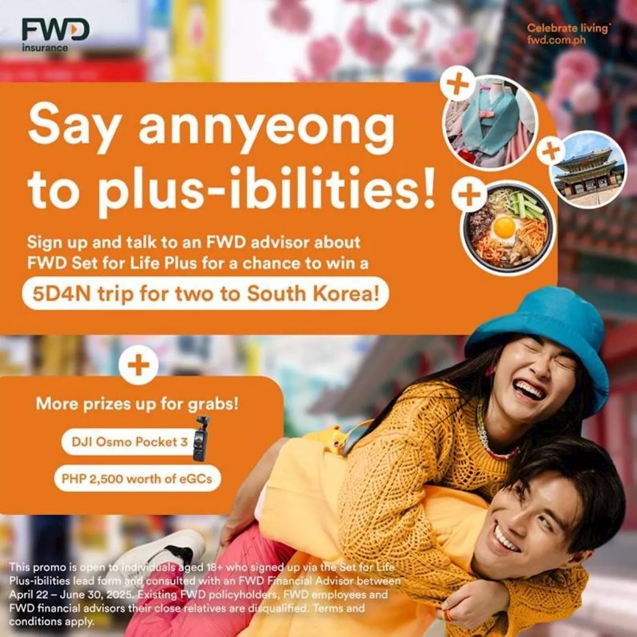 Get a chance to relive your favorite K-Drama moments with FWD Life Insurance