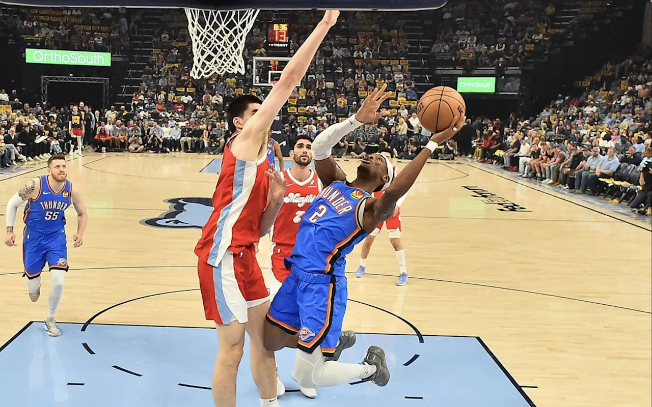 Thunder sweep past Grizzlies in playoffs