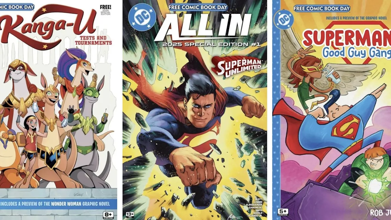 DC's Free Comic Book Day Released Digitally One Minute Past Midnight