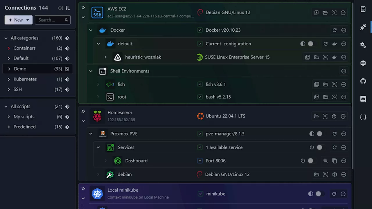 Universelle Adminkonsole: Mit XPipe 16.0 Container und VMs lokal verwalten