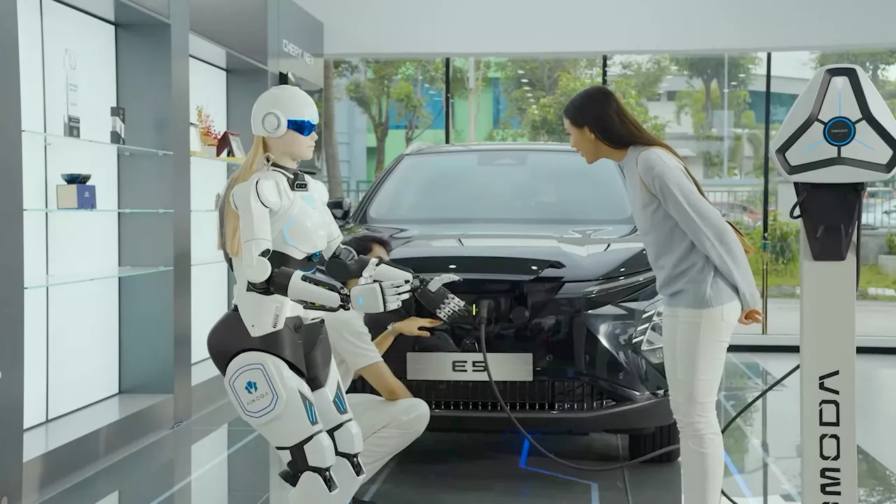 Chery Unveils AIMOGA: A Humanoid Robot Transforming the Automotive Experience