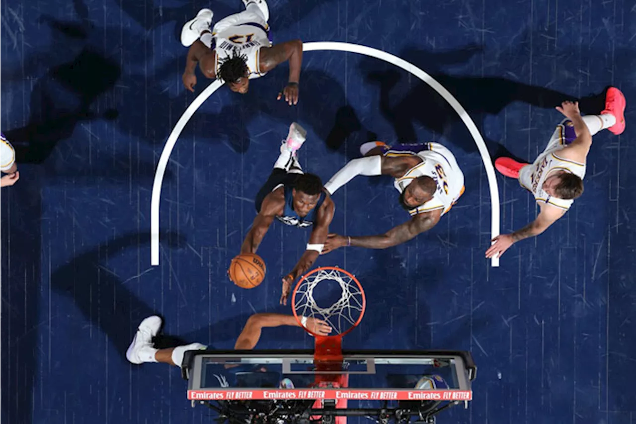 Wolves push Lakers to brink; Celtics, Knicks, Pacers win